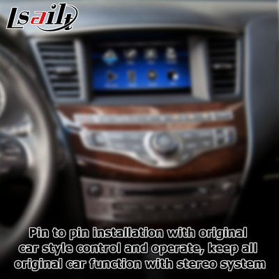 Android 13 Carplay interface Box Yandex Navi Para Infiniti QX60 / JX35 Qualcomm 8+128 sistema