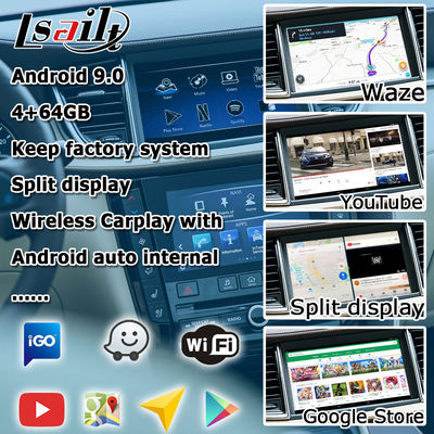 Carplay Navegação Android Navegação Interface de vídeo Infiniti QX50 2018