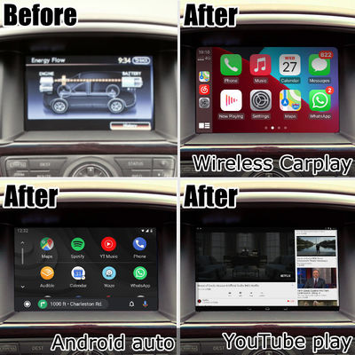 Nissan Pathfinder Andorid 11 Carplay Android sistema de navegação automática Navegação online Reprodução de vídeo