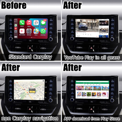 Caixa da relação RK3288 AI de 64GB Carplay Android para Toyota Corolla RAV4 Camry