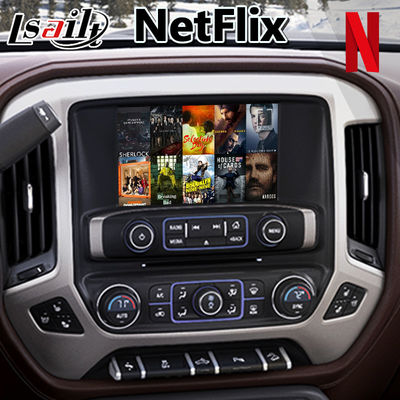 Lsailt Android Carplay Multimédia Interface para 2014-2019 Chevrolet Silverado 1500 2500 3500 Sistema Mylink