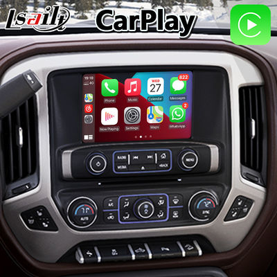 Lsailt Android Carplay Multimédia Interface para 2014-2019 Chevrolet Silverado 1500 2500 3500 Sistema Mylink