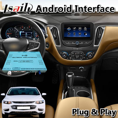 Lsailt Android Carplay Interface de vídeo para 2016-2018 Chevrolet Malibu Mylink Sistema