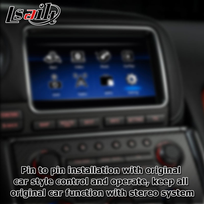 Android 13 8+128 Navegação carplay sem fio Android auto interface de vídeo para Nissan GT-R GTR R35