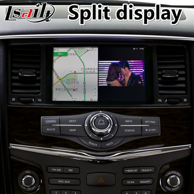 Lsailt Android Multimedia Interface para Nissan Patrol Y62 com Carplay sem fio