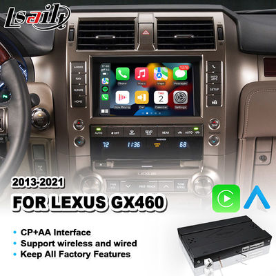 Lsailt Android sem fio auto Lexus Carplay Interface para 2013-2021 GX 460 GX460