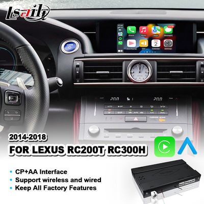 OEM Integration Carplay Android Auto Interface para Lexus RC200T RC300H RC 200t 2014-2018